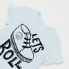 DYM Let's Roll Light Blue T-shirt 9752