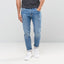 P&B Sleek Light Wash Blue Skinny Denim