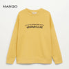 MNG Perspective Mustard Sweatshirt 9912
