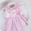 TSNO Pink Sequin & Flower Pink Frock 10739