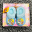 CN Tom & Jarry Print Blue Warm Slippers 10617