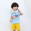 B.X Trouble Maker Tom & Jerry Light Blue Tshirt 4975