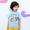 B.X Trouble Maker Tom & Jerry Light Blue Tshirt 4975