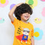 B.X Be Your Own Hero Sheep Mango Yellow Tshirt 4836