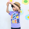 B.X Brother Printed Light Purple Tshirt 5048