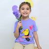 B.X Lets Party Purple Tshirt 5046