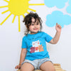 B.X We Love You Mom Blue Tshirt 4823