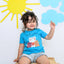 B.X We Love You Mom Blue Tshirt 4823
