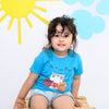 B.X We Love You Mom Blue Tshirt 4823