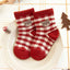 CRM Red & White Bear 3 Piece Socks Set 9266