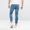 P&B Medium Wash Stretch Denim Skinny Fit