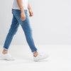 P&B Medium Wash Stretch Denim Skinny Fit