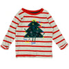 GRG Chirstmas Tree & Red Strips Long Full Sleeves T Shirt 10394