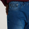 RSV Pocket Embroidery Slim Fit Denim