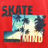 K&K Skate Ride Red T-shirt 9749
