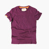 SD Maroon Embossed Tee Shirt
