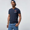 AF Blue V-Neck Tee Shirt #224