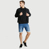 TT Josh Mid Blue Regular Slim Denim Shorts