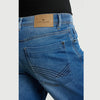 TT Josh Mid Blue Regular Slim Denim Shorts