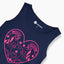 B-Collection Unicorn Navy Blue Tank Top 9748
