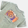 TEX Road To Paradise Textured Grey Tshirt