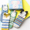 CRM Elephant Blue 4 Socks Box 4644