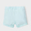 CA Front Pockets Arctic Blue Blend Cotton Shorts 8817