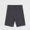 MNG Front Pockets Dark Grey Terry Shorts 8807