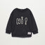 MNG Hi Embraided Black Sweatshirt 7758