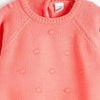 LCW All Over Buds Coral Sweater 8085