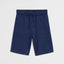 MNG Front Pocket Plain Navy Blue Shorts 8809