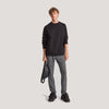 RSV Organic Cross Pocket Black Sweatshirt 606