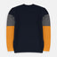OKD Color Block Mustard Sweater 8272