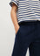 MNG Plain Navy Blue Terry Shorts 8836