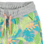 ORCH Jungle Leaves Grey Shorts 9044