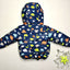 JPS Different Dinos Navy Blue Hooded Puffer jacket 9805
