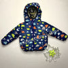 JPS Different Dinos Navy Blue Hooded Puffer jacket 9805