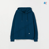 LFT World Edition Plan Teal Fleece Kangaroo Hoodie 10019