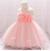 PP Floral Bokeh Front Pink Fancy Frock 11023