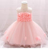 PP Floral Bokeh Front Pink Fancy Frock 11023