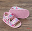 Magic Prewalker Multi Color Design Pink Soft Bottom Sandals 11052