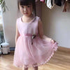 Jingpin Flower Pink Lace Frock Gb18401