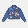 MTL Patch Blue Denim Jacket 493