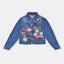 MTL Patch Blue Denim Jacket 493