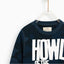 ZR Howl of the Wolf Blue Camouflage Sweatshirt