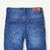 ZR Mid Blue New Cool Ripped Denim