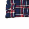 TRG Casual Check Shirt Blue and Red