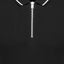 TS Mens Black Short Sleeve Zip Placket Polo