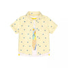 MC Star Print Yellow Stripe Full Sleeves Casual Shirt 3929