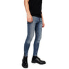 ZR Zip Bottom Denim Blue Skinny Fit